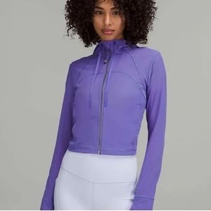 LULULEMON🟣JACKET sexy MESH LAVENDER COLOR SIZE 4! NEVER WORN! PERFECT CONDITION